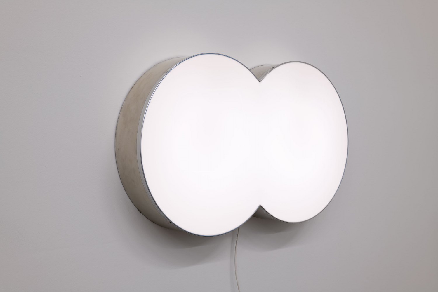 Daniel Pflumm Untitled (Mastercard), 2012 Lightbox, 62 x 110 x 16 cmEd 1/5