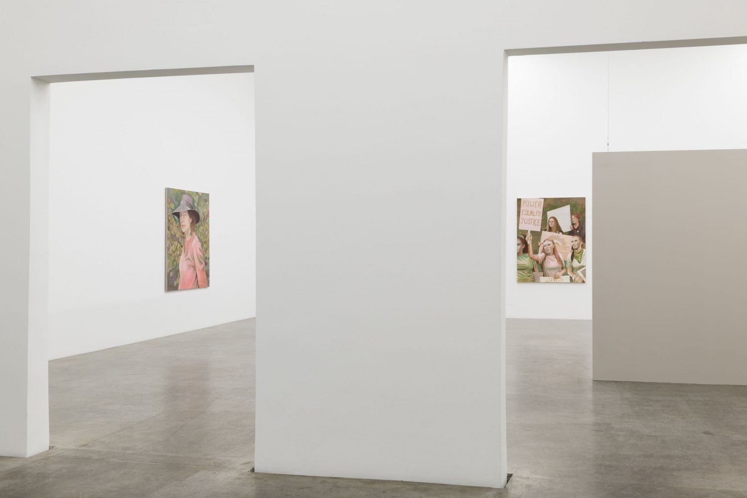 Installation view, Birgit Megerle, Bond, Galerie Neu, Berlin, 2023