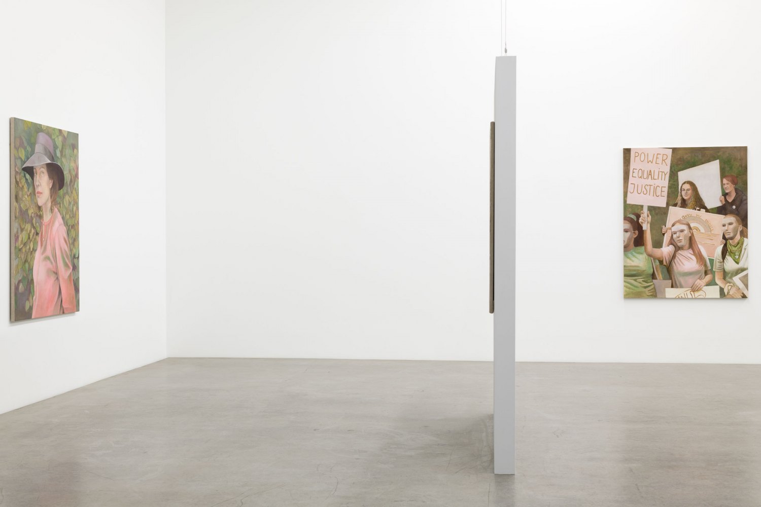 Installation view, Birgit Megerle, Bond, Galerie Neu, Berlin, 2023
