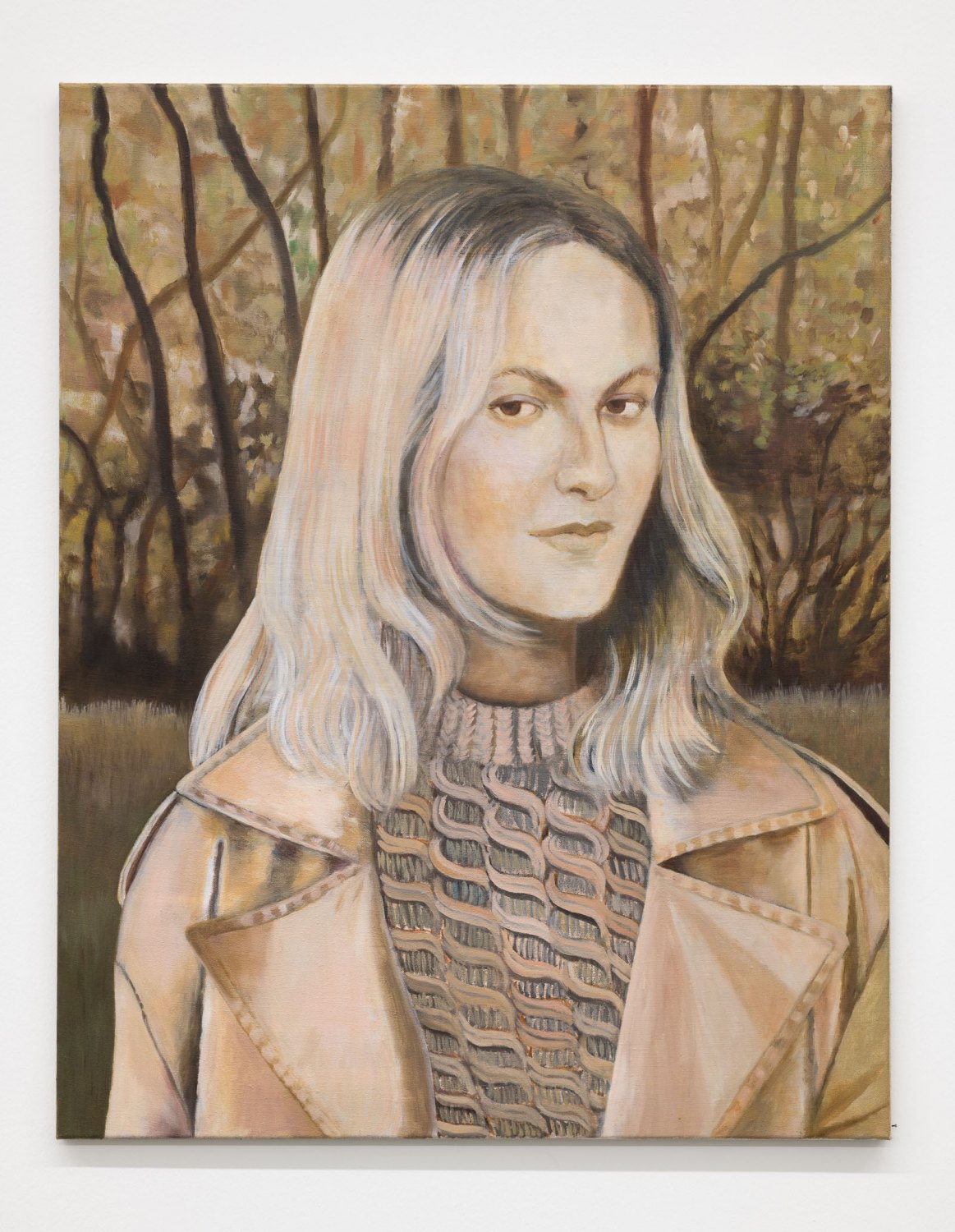 Caprice, 2023 Oil on canvas 110 x 87 x 2.5 cm  