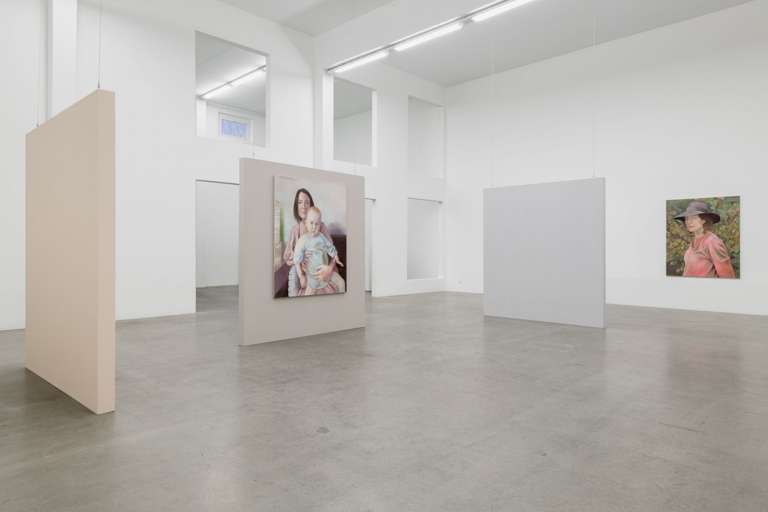 Installation view, Birgit Megerle, Bond, Galerie Neu, Berlin, 2023