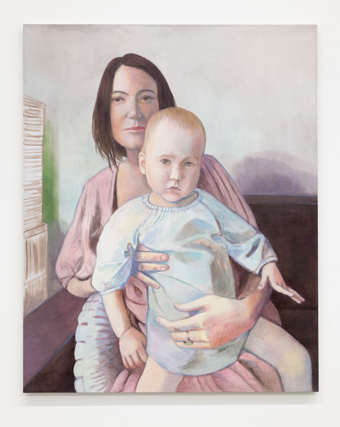Interrelation, 2023  Oil on canvas  150 x 120 x 3.5 cm  