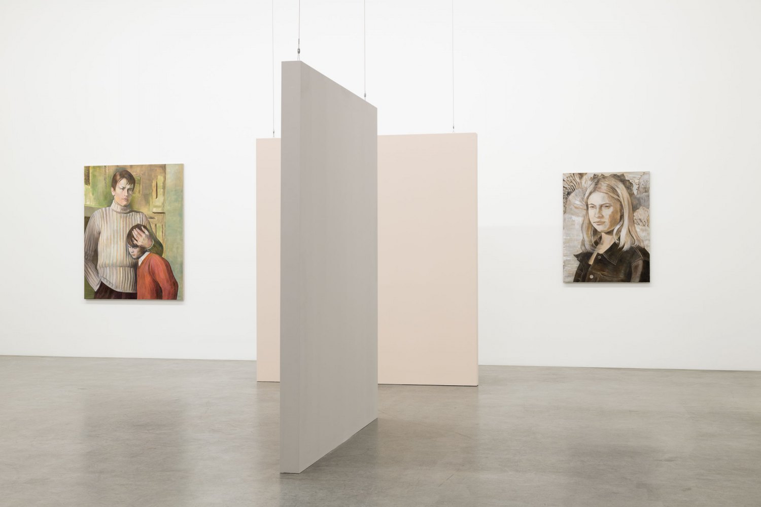 Installation view, Birgit Megerle, Bond, Galerie Neu, Berlin, 2023