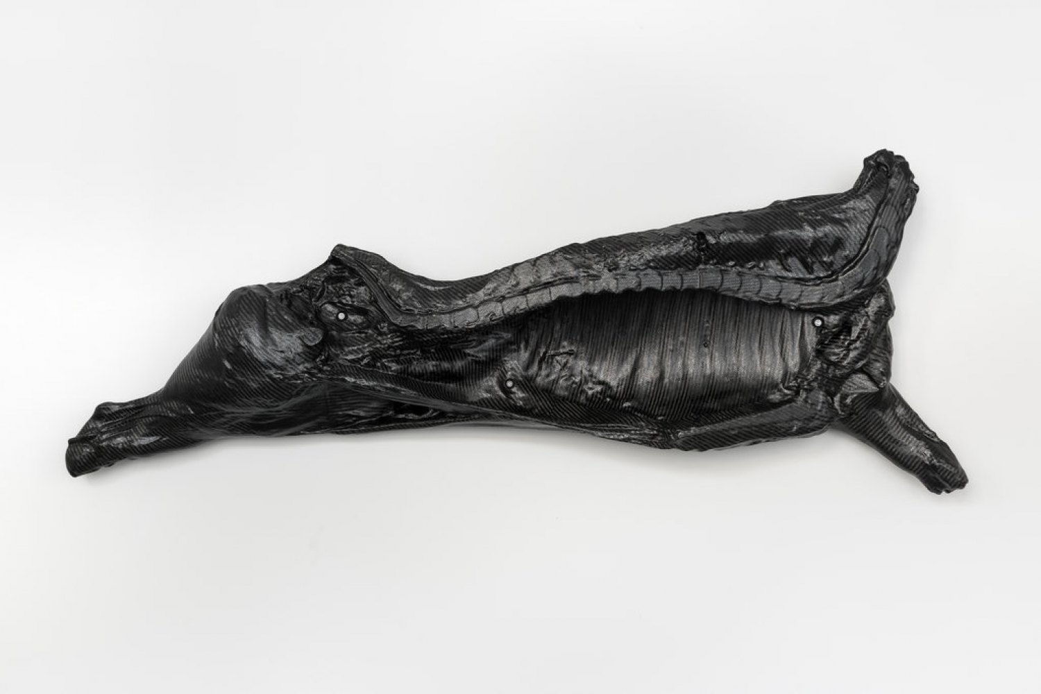 Yngve Holen  FOD, 2021 Carbon fiber, foam core, 101 x 270 x 29 cm  