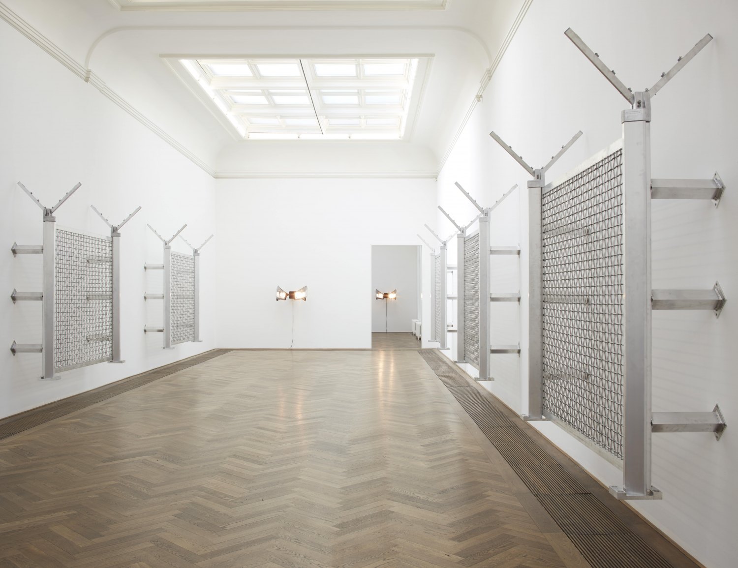Yngve Holen   VERTICALSEAT Installation view, Kunsthalle Basel,  2016 