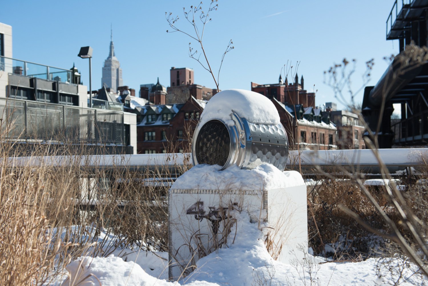 Yngve Holen High Line New York, 2014