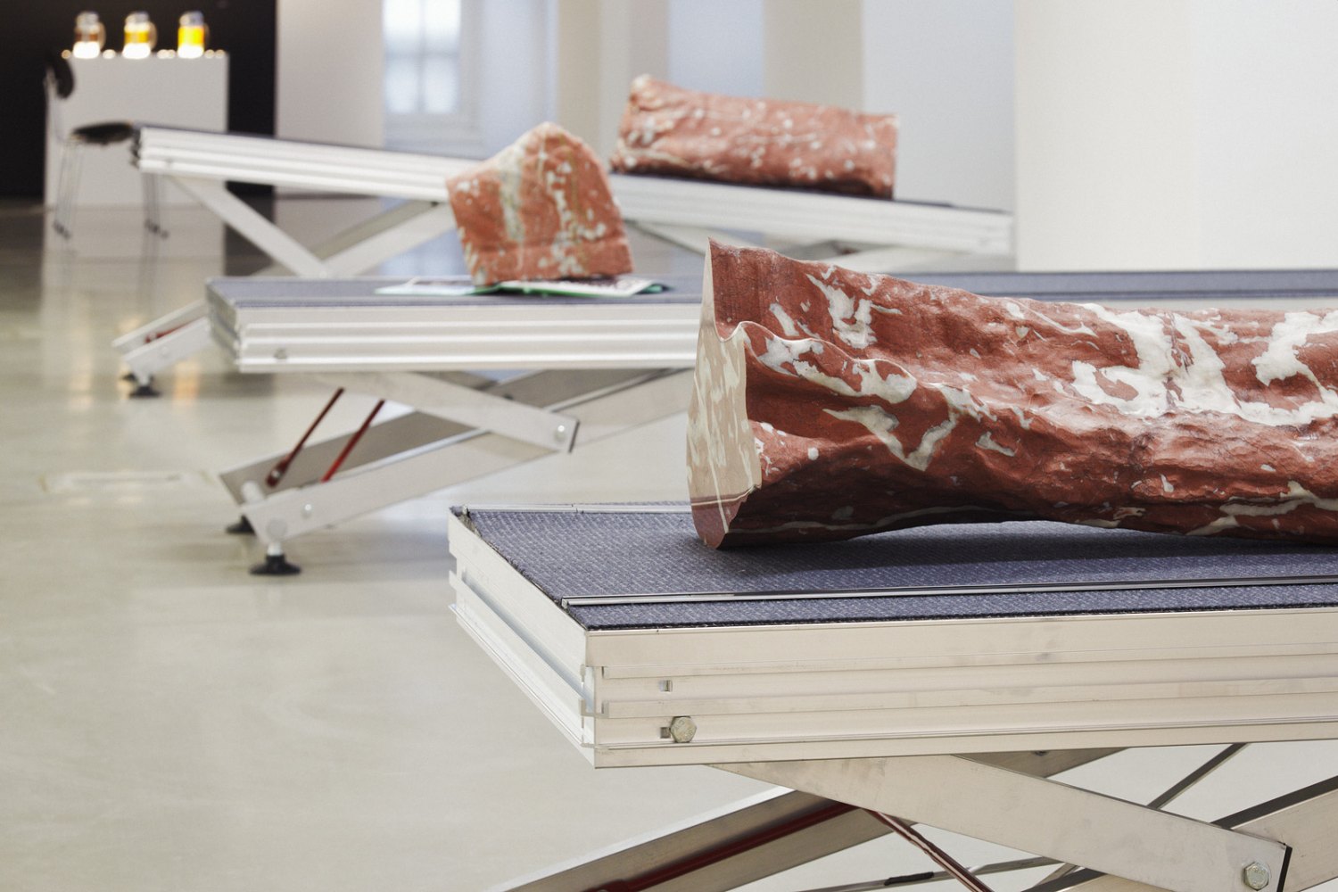 Yngve Holen   Speculations on Anonymous Materials, Installation view, Fridericianum, Kassel, DE, 2013  