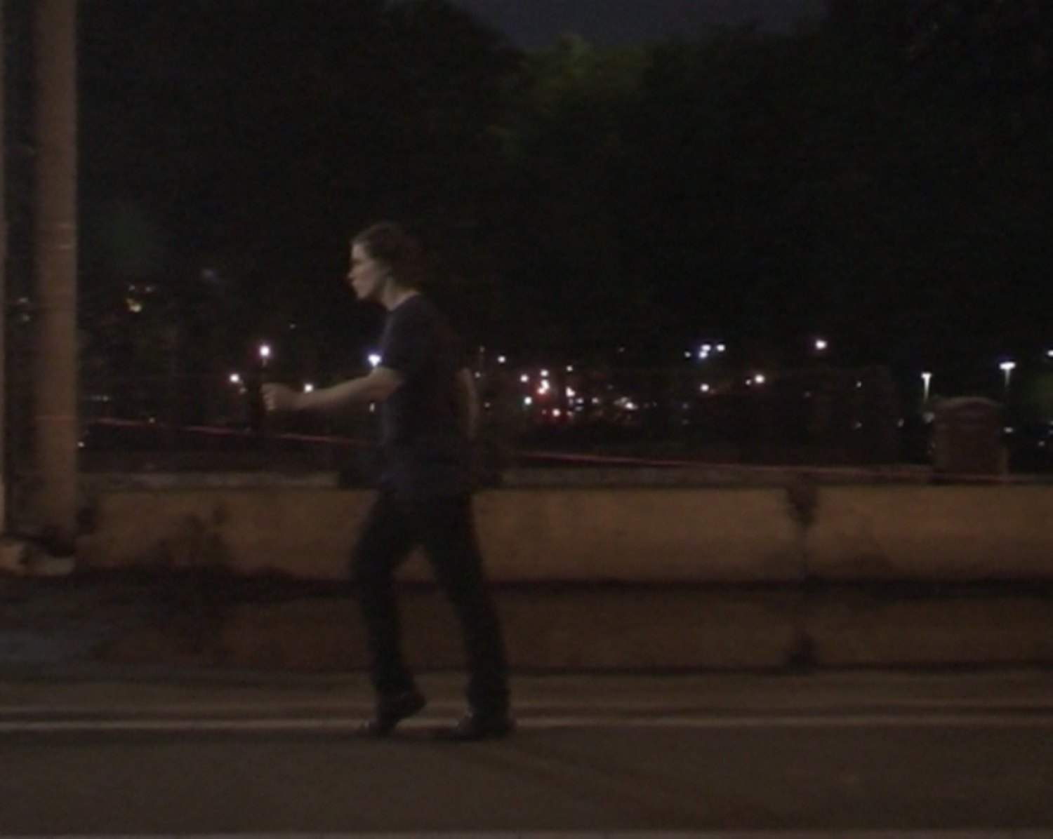 Klara Lidén Der Mythos des Fortschritts, [The Myth of Progress (Moonwalk)], 2008 DVD, color, sound, 3:32 min