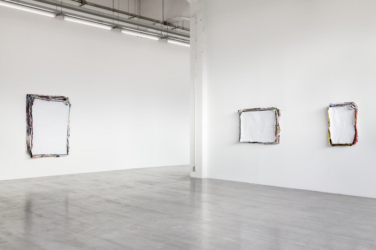 Klara Lidén Battement battu Installation view, Wiels, Brussels, 2015 