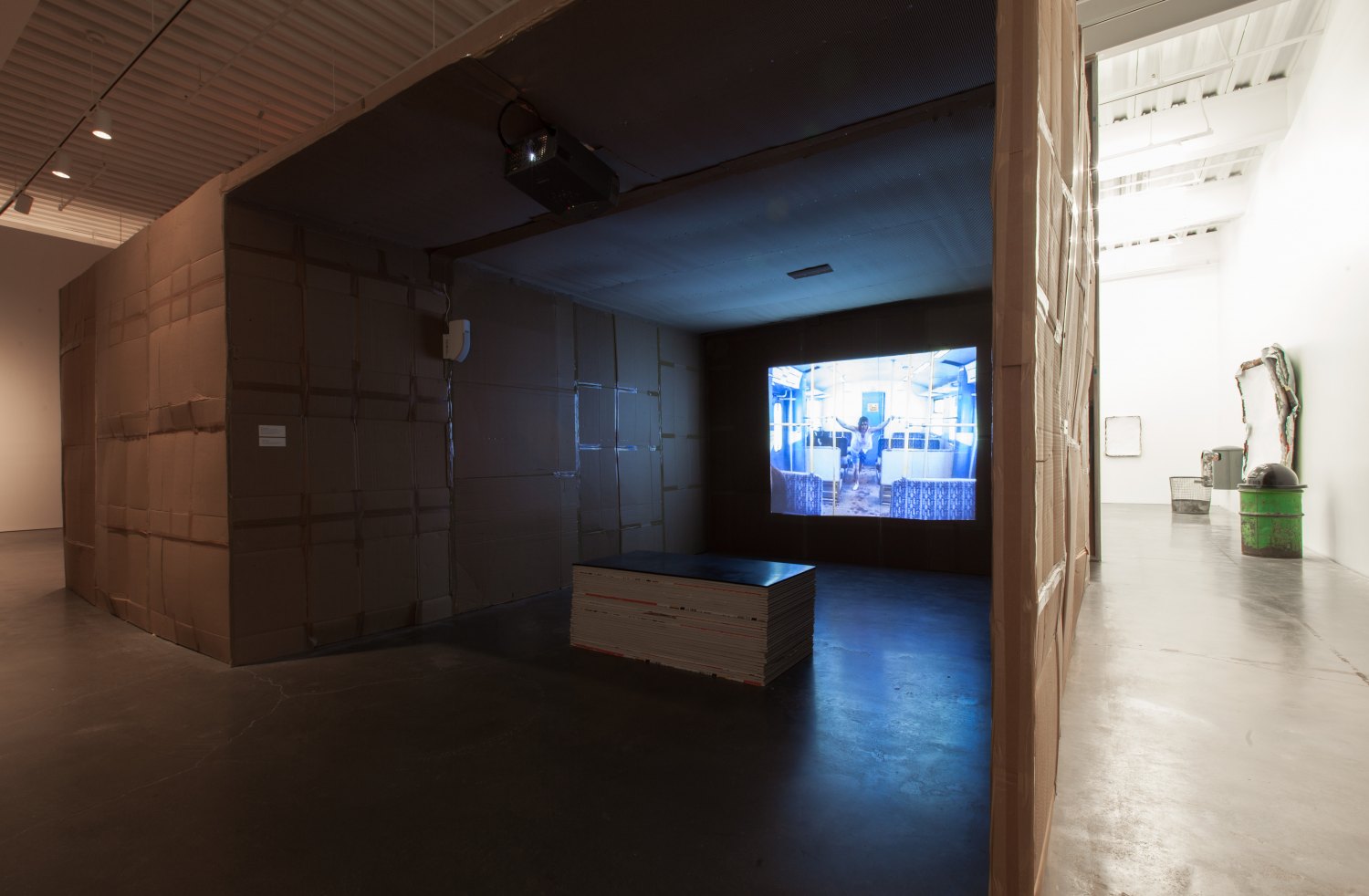 Klara Lidén Bodies of society, 2012  Installation view, New Museum, New York City  