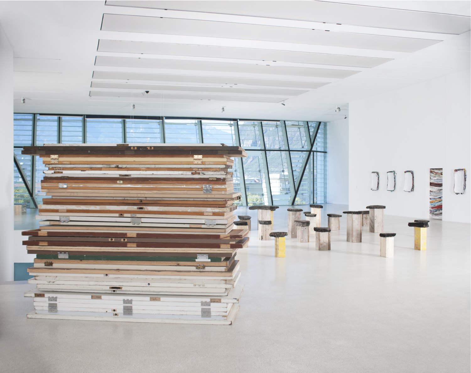 Klara Lidén  Invalidenstrasse, 2013   Installation view, Museion, Bolzano  