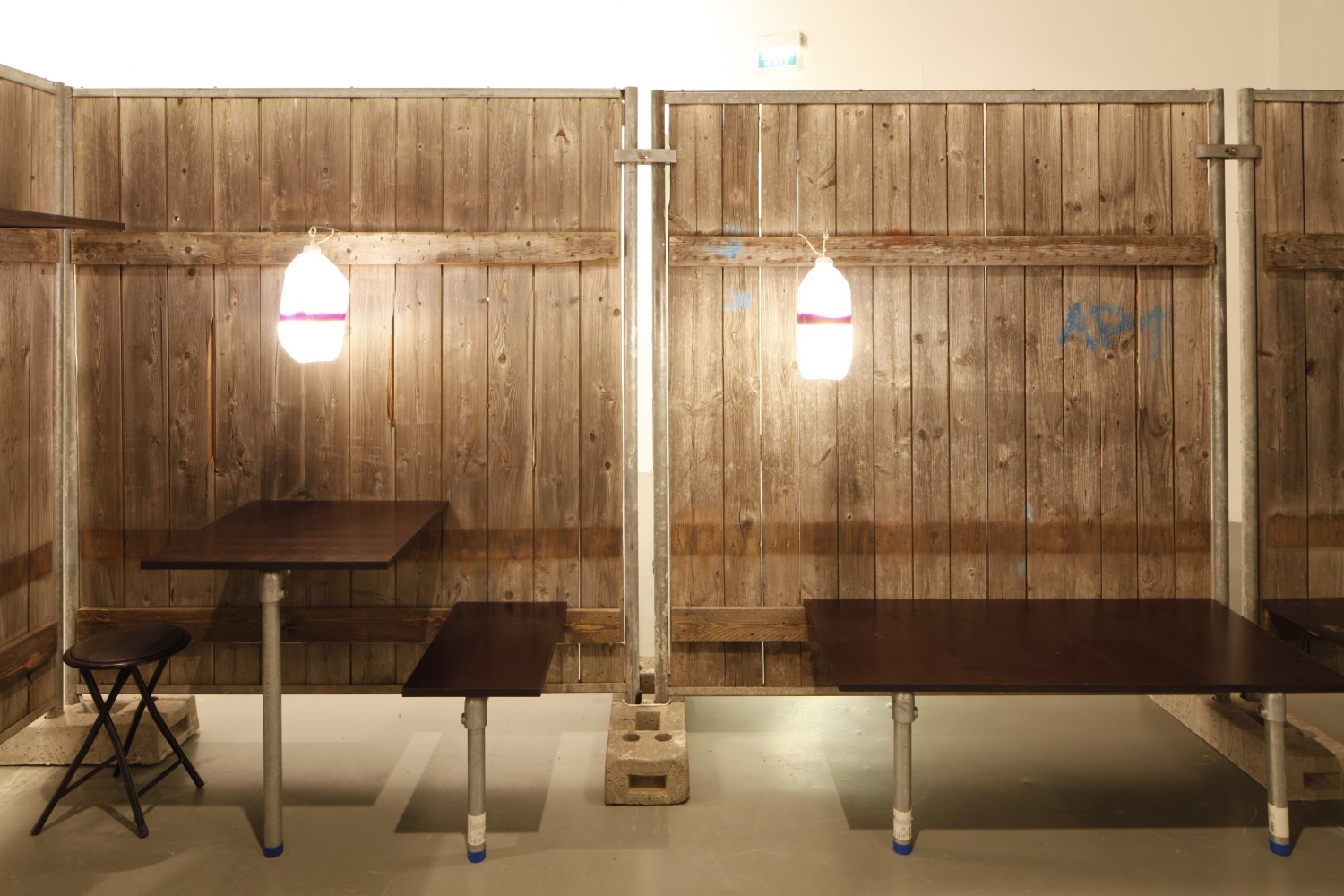 Klara Lidén  a good neighbour, 2017 Installation view, 15th Istanbul Biennial, Istanbul   