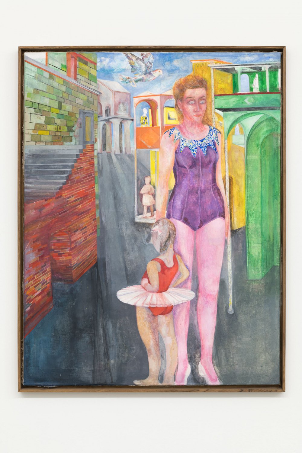 Untitled, 2020/24 Egg tempera on canvas 103 x 79.5 x 3.5 cm