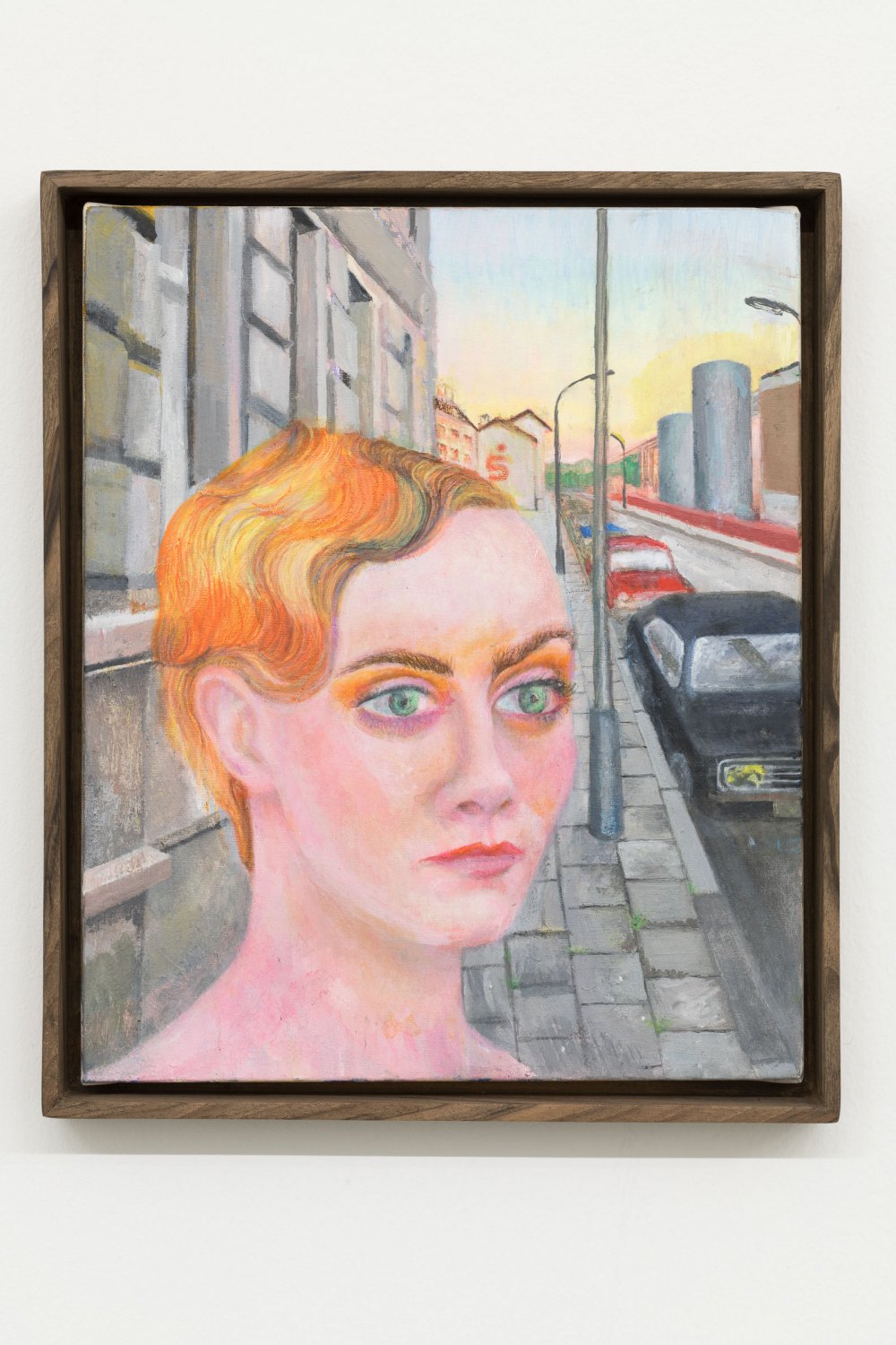 Jutta, 2023 Oil on canvas 30.5 x 25.5 x 3.5 cm