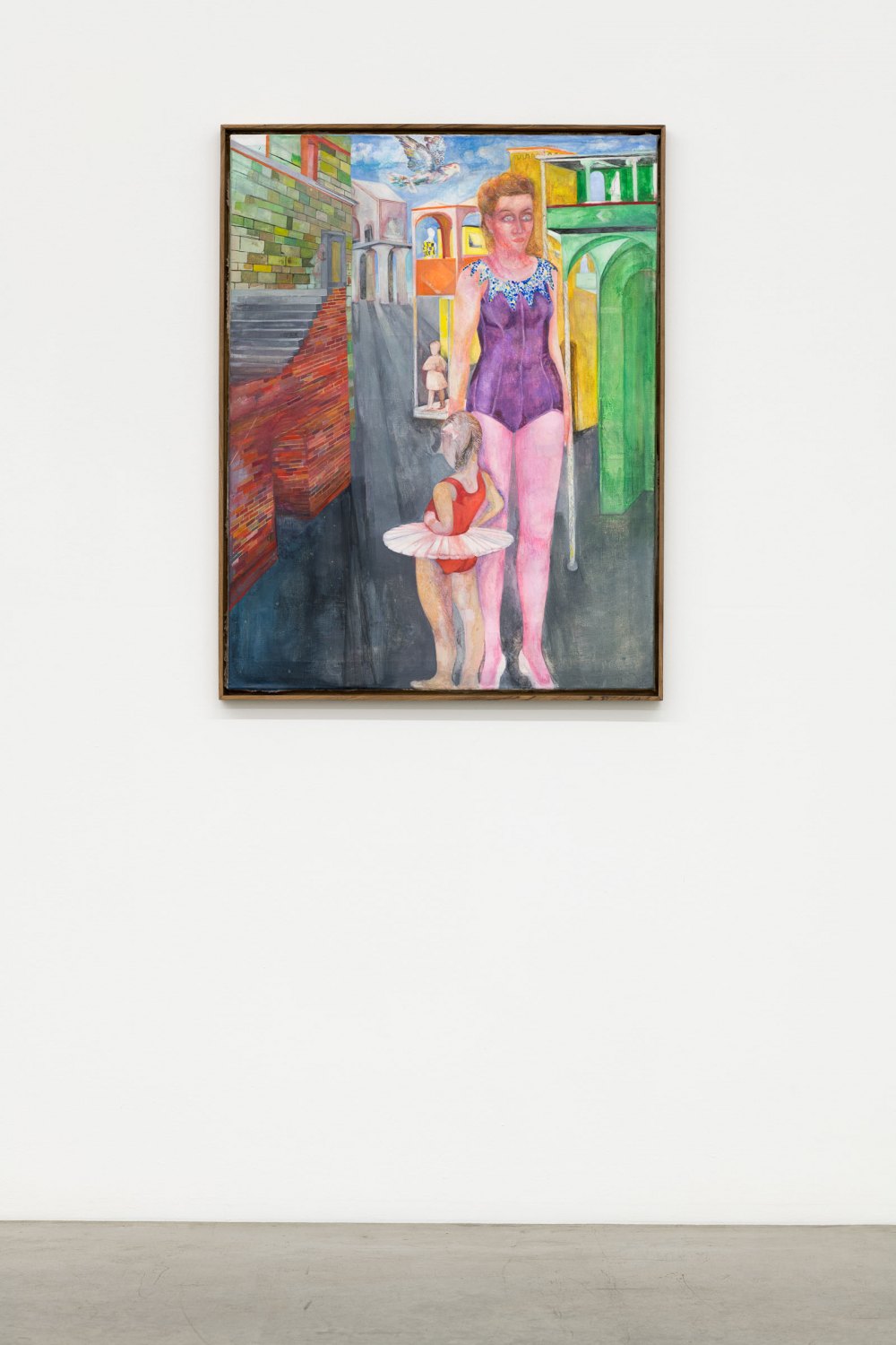 Untitled, 2020/24 Egg tempera on canvas 103 x 79.5 x 3.5 cm