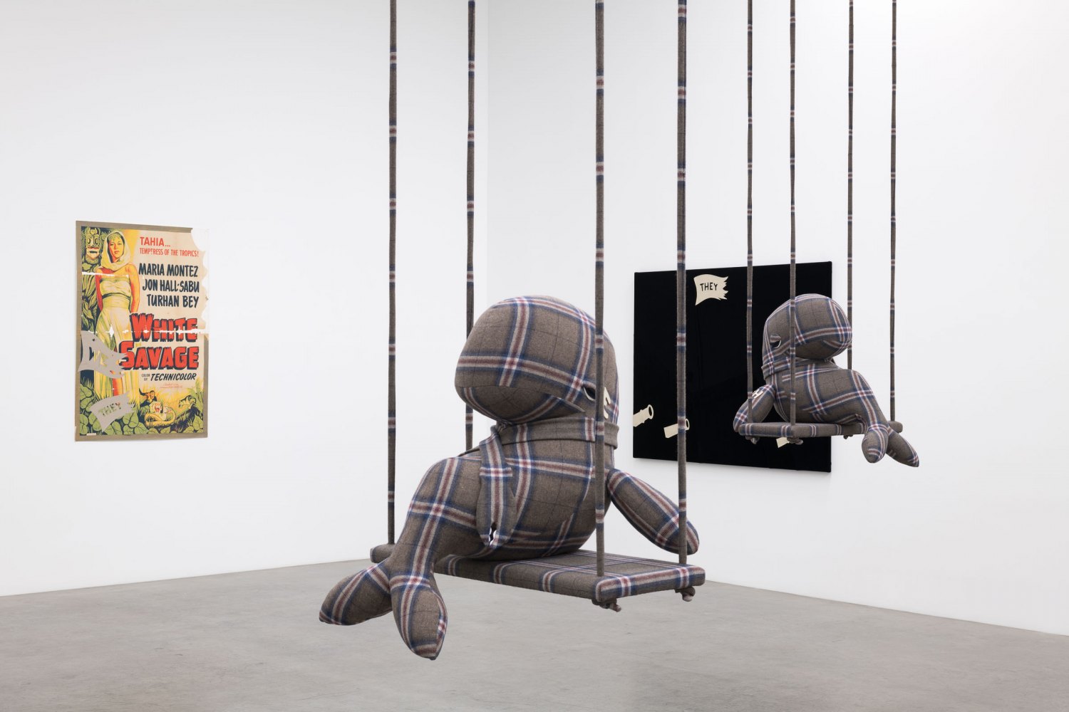 Installation view, Cosima von Bonin, The Faker, Galerie Neu, 2024   