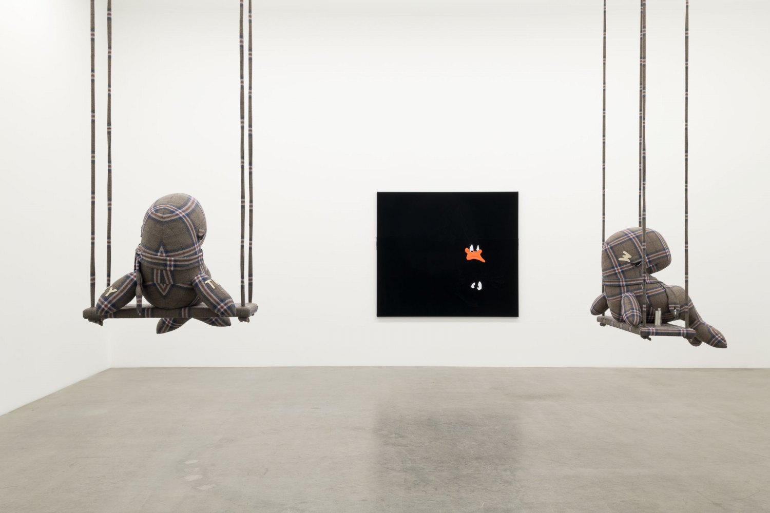Installation view, Cosima von Bonin, The Faker, Galerie Neu 2024   