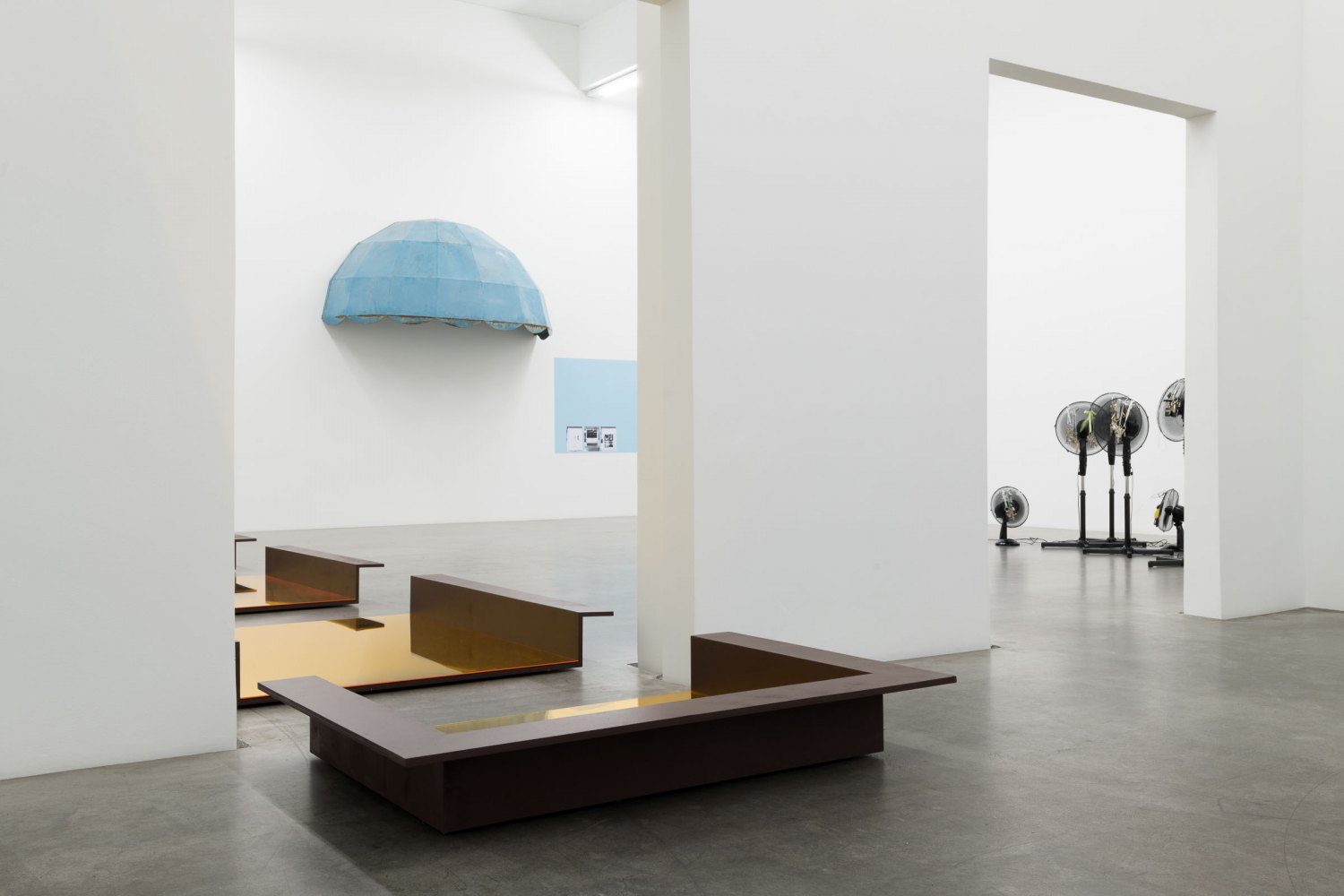 Installation view, It would storm., Galerie Neu, Berlin, 2024