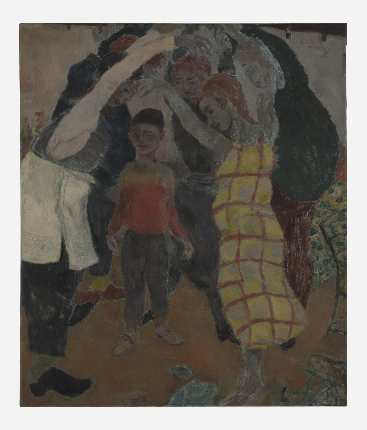 Kai Althoff Untitled, 2024  Oil on linen 71,5 x 60,7 x 2 cm 
