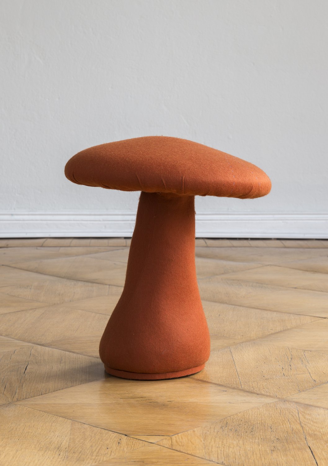 Cosima von Bonin Deutsche Bank, 2001 Felt, foam, wood, 60 x ⌀35cm