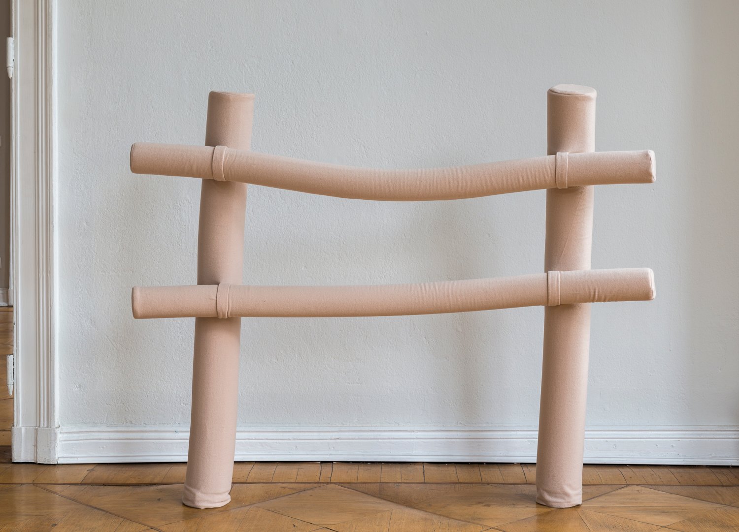 Cosima von Bonin Ohne Titel (Zaun), 2000 Foam, wool, 112 x 140 x 21cm