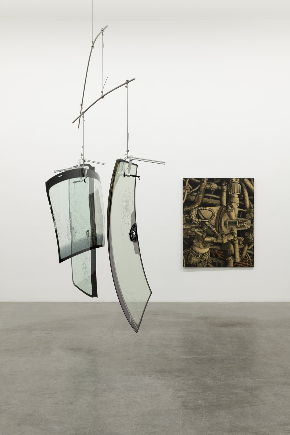 Installation view, Clamour, Galerie Neu, 2025 