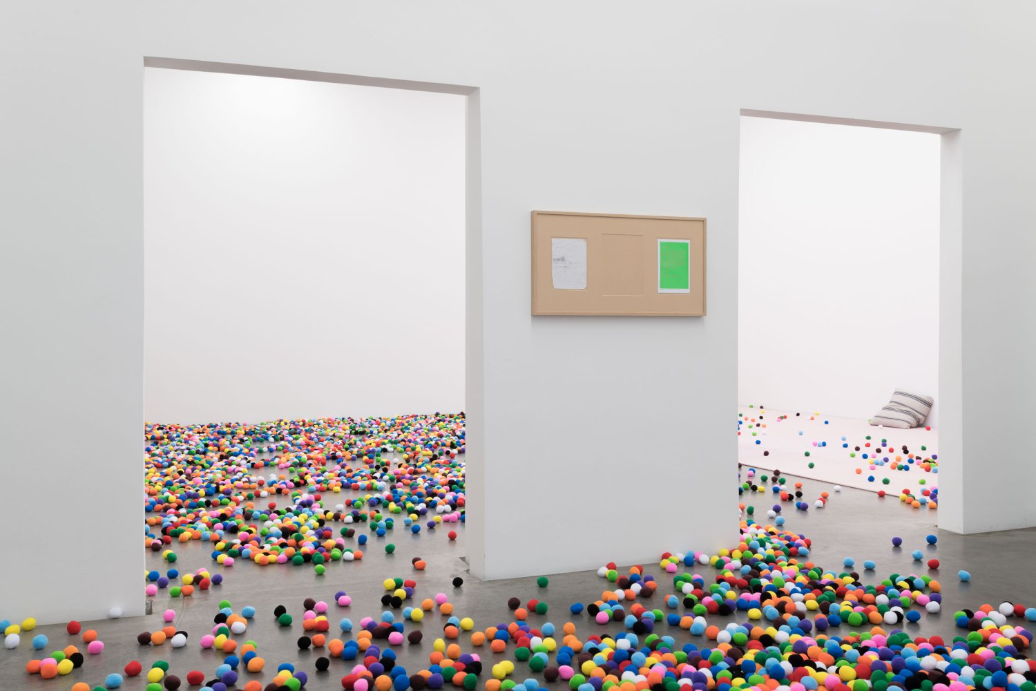 Installation view, SoiL Thornton, The Rest, Galerie Neu, Berlin, 2025 