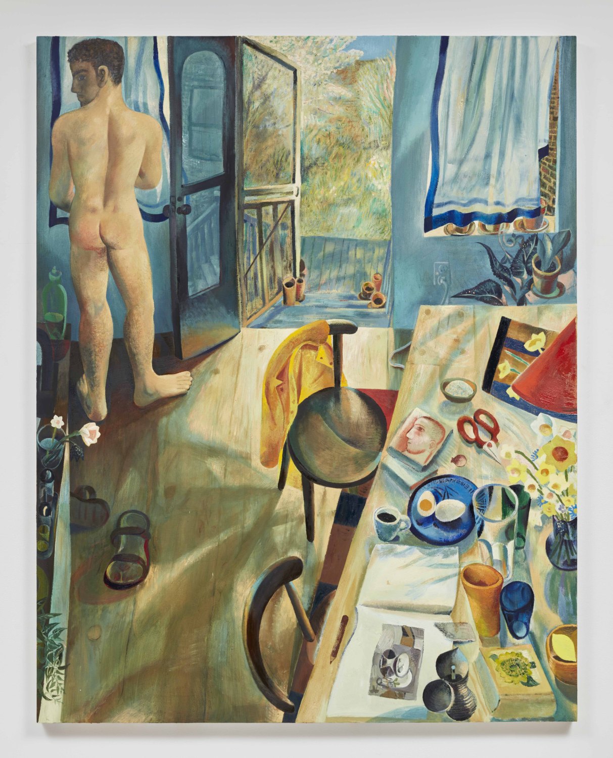 Louis Fratino April (after Christopher Wood), 2024 Oil on canvas 200.5 x 157.5 cm