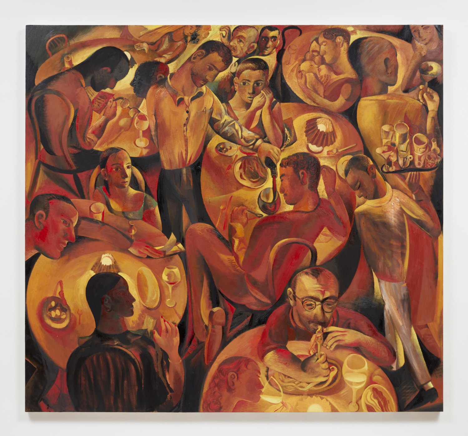 Louis Fratino Wine, 2024 Oil on canvas 195.5 x 211 cm