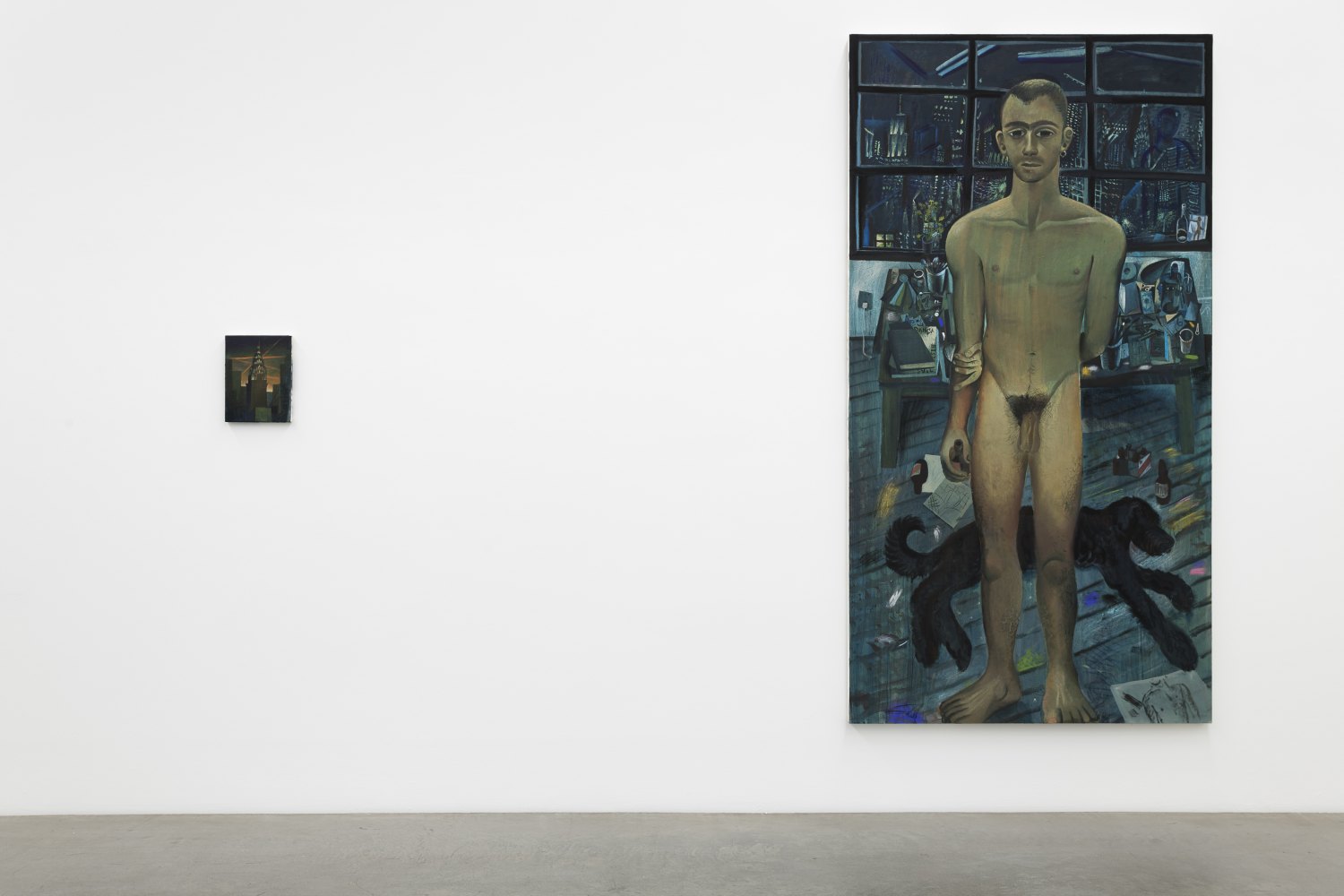 Louis FratinoDie bunten TageInstallationview, Galerie Neu, Berlin, 2022