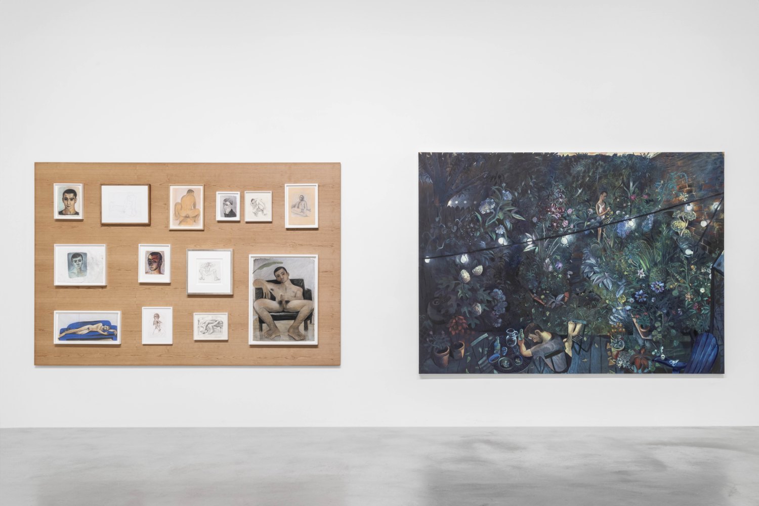 Louis Fratino Satura Installationview, Centro Pecci, Prato, 2024 Photo: Alessandro Saletta - DSL Studio 