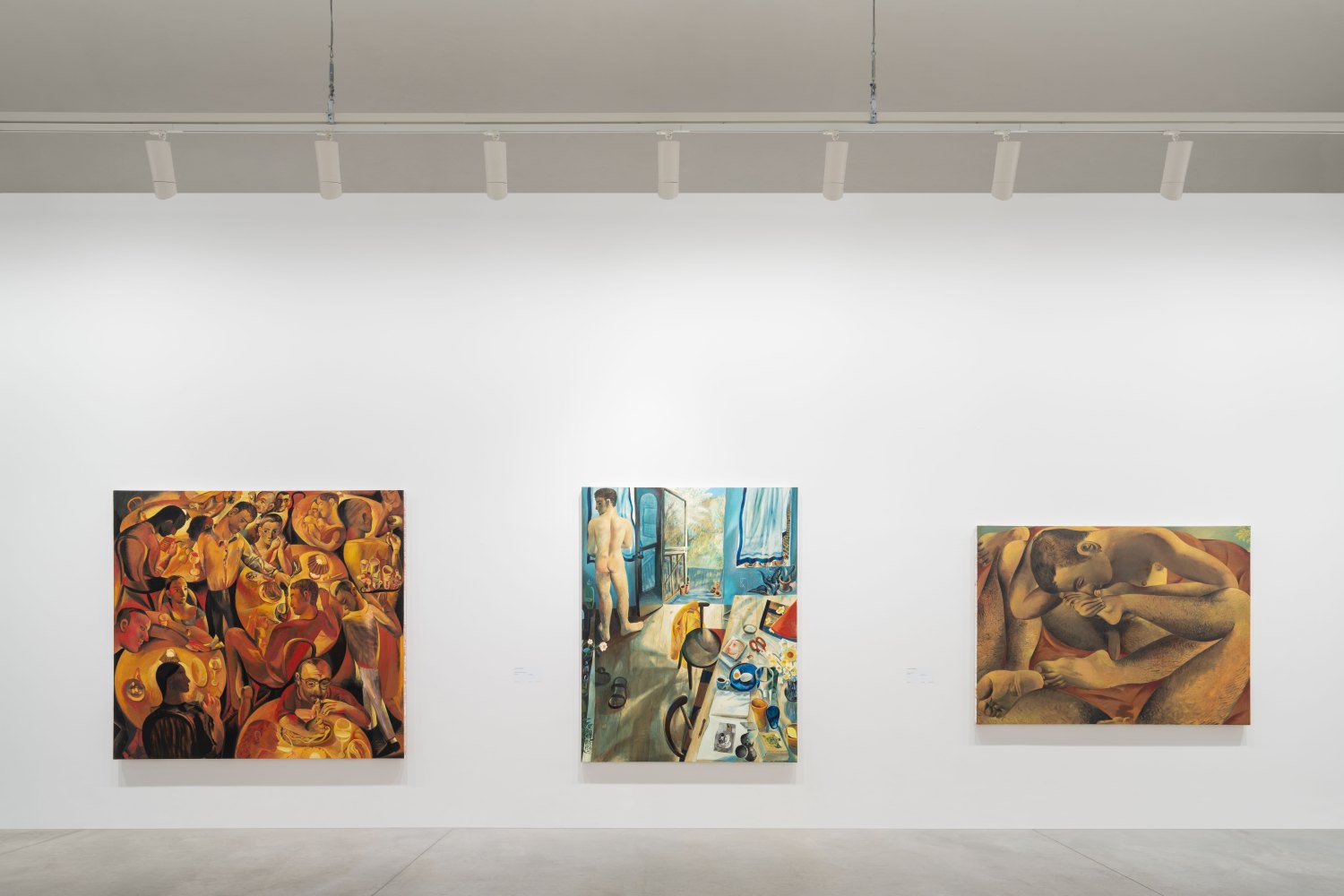 Louis Fratino Foreigners Everywhere Installationview,&nbsp;60th&nbsp;International Art Exhibition – La Biennale di Venezia,&nbsp;Stranieri Ovunque,&nbsp;Venice, IT, 2024 Photo:&nbsp;Filippo Rossi / Marco Cappelletti Studio 