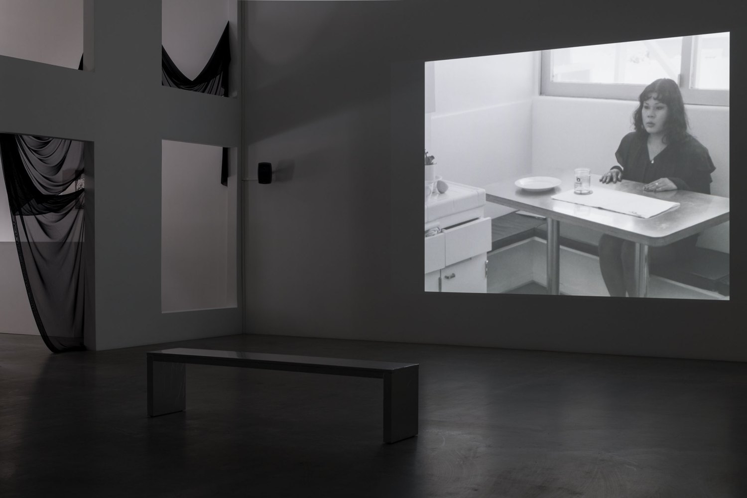 Installation view, Karl Holmqvist, PAINT WITH MAKE-UP, Galerie Neu, Berlin, 2026