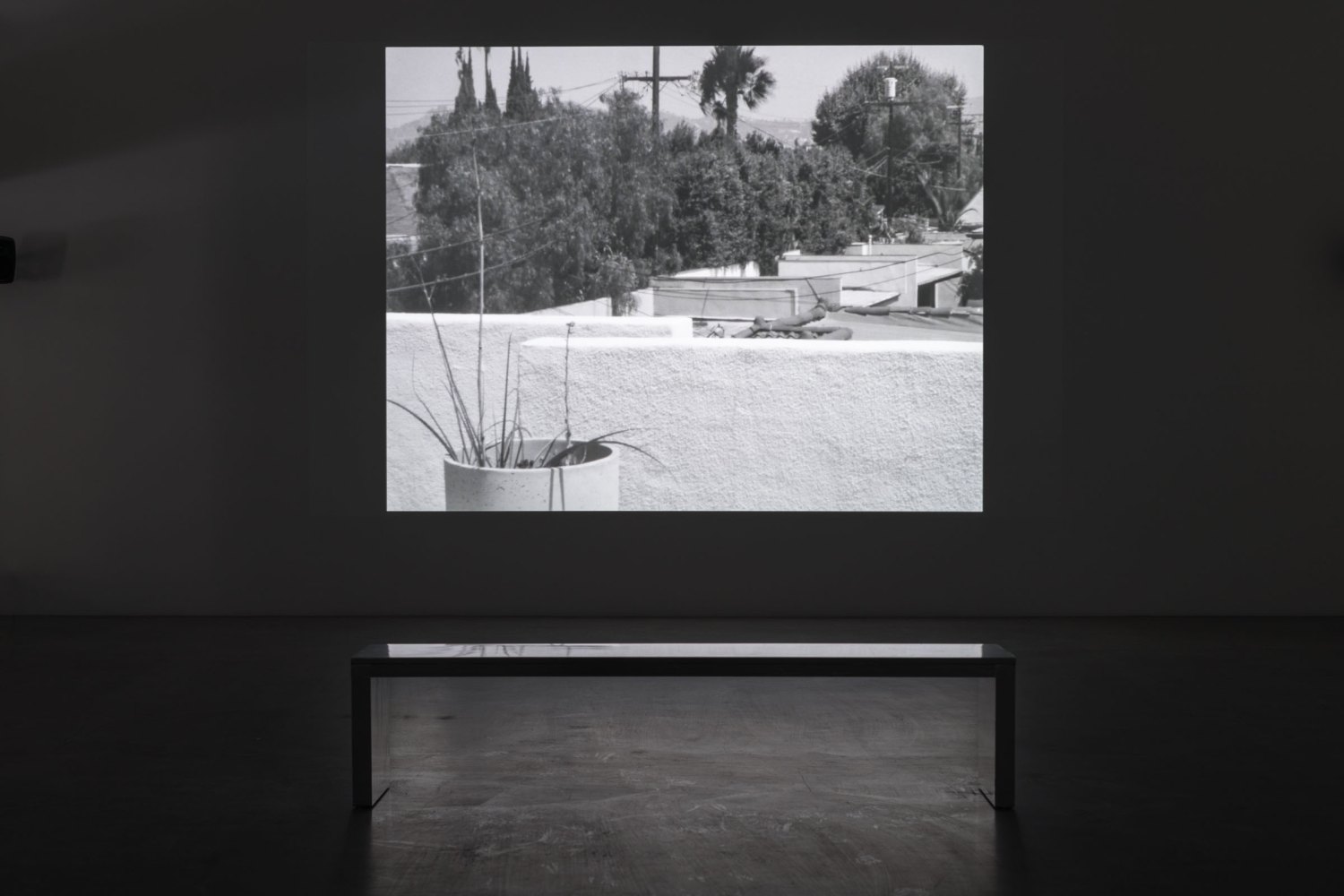 Karl Holmqvist  L.A. SHADOWPLAY (Meshes of The Mackey Apartments), 2024 - 25 b/w silent/sound film, 22 mins 53 secs