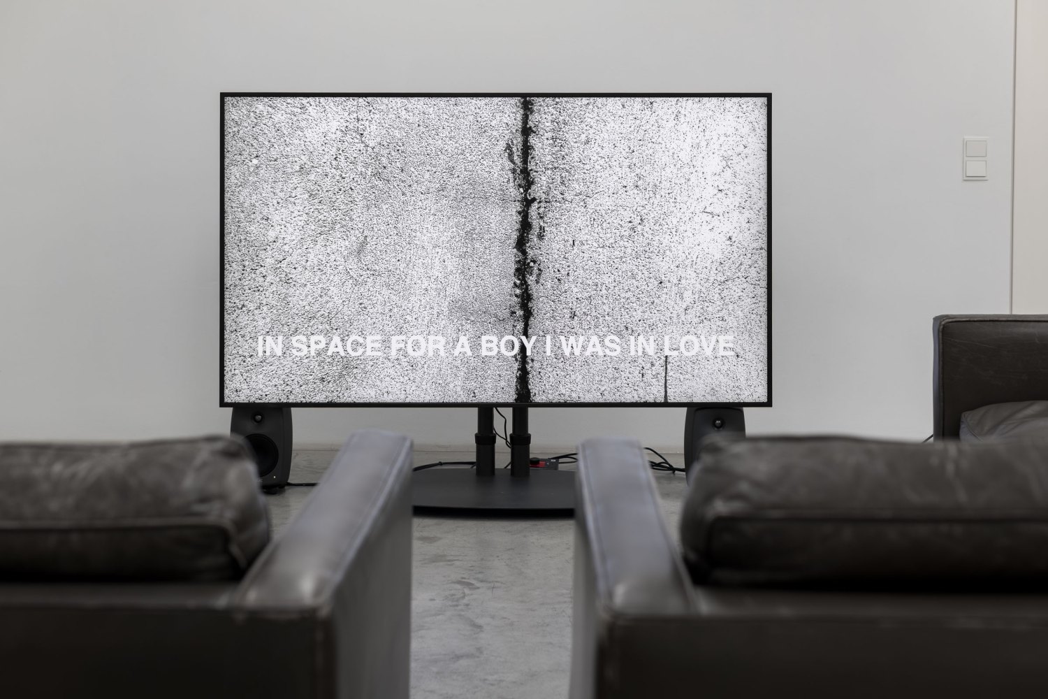 Karl Holmqvist BERLIN TRILOGY PART I, 2025-26 b/w video, sound, 61 mins