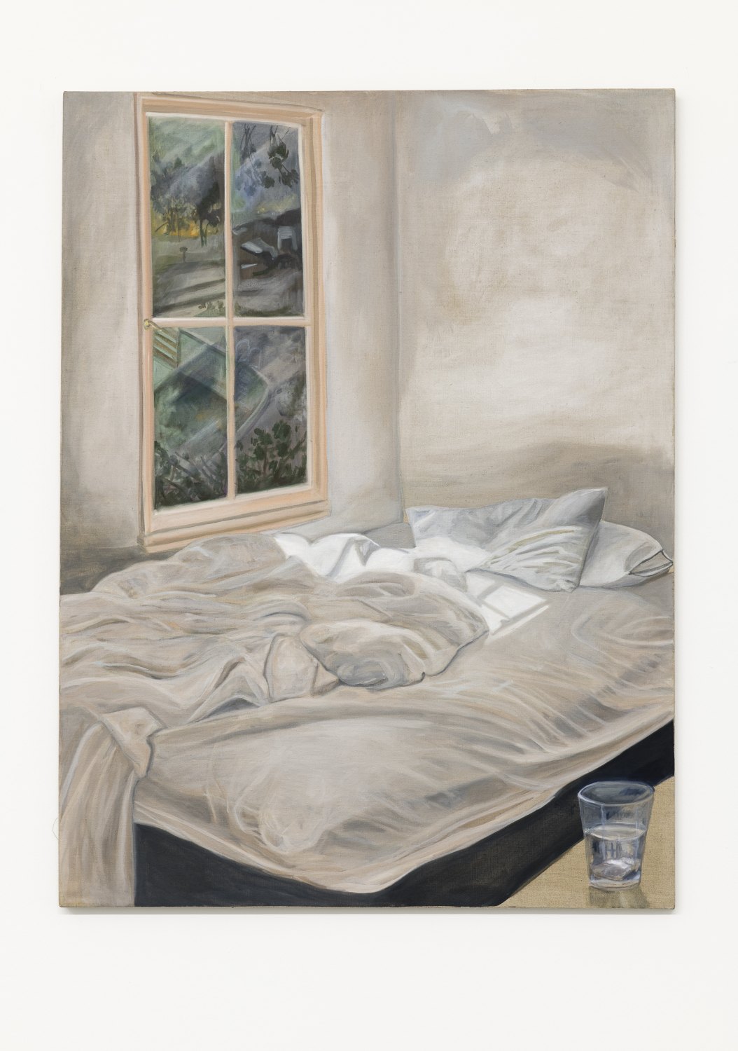 Jill Mulleady Insomnia, 2018 Oil on linen 122 x 92 cm