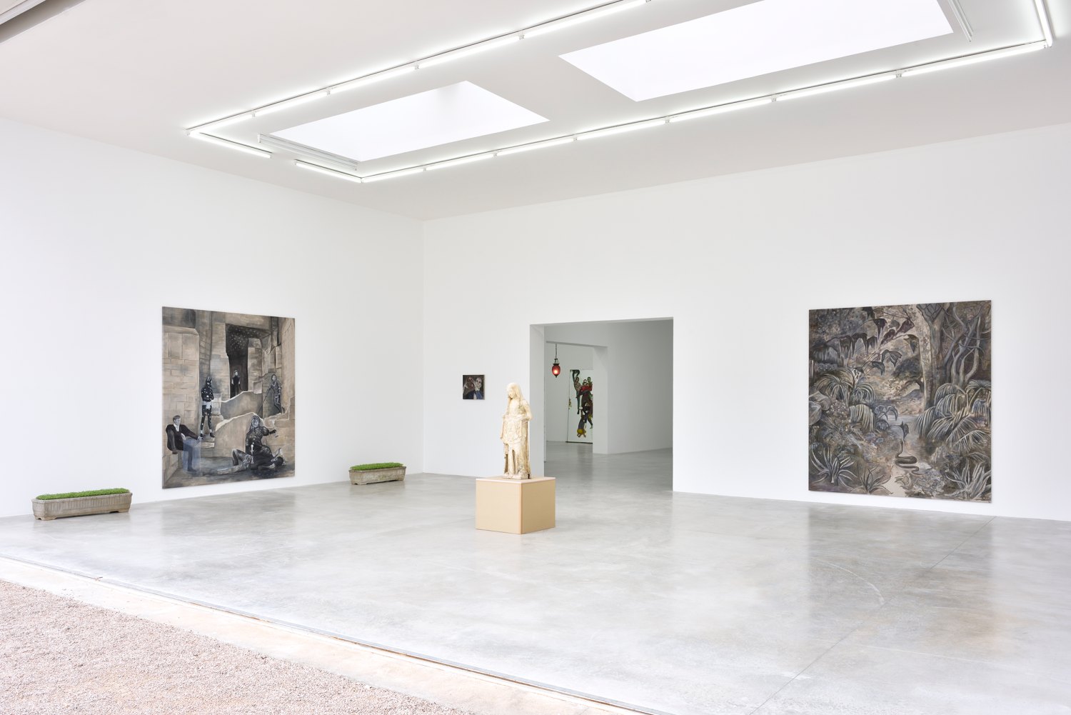 Jill Mulleady Blood Fog Installation view, Le Consortium, Dijon, 2021