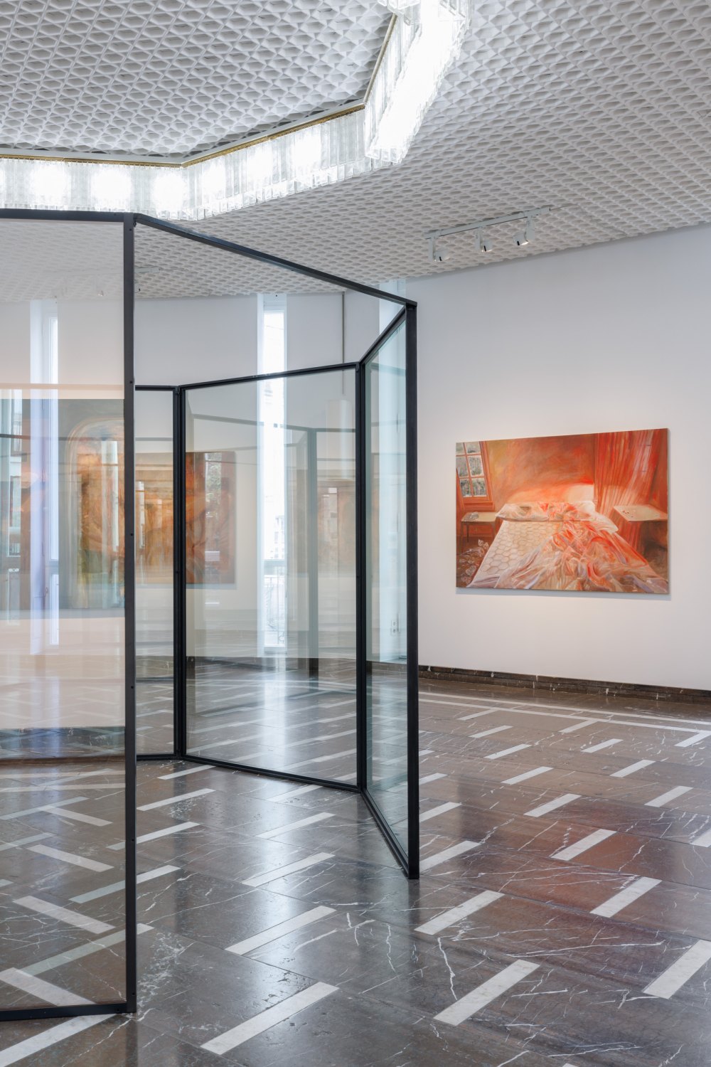 Jill Mulleady You Me, (with Henry Taylor) Installation view,&nbsp;Schinkel Pavillon, Berlin, 2024