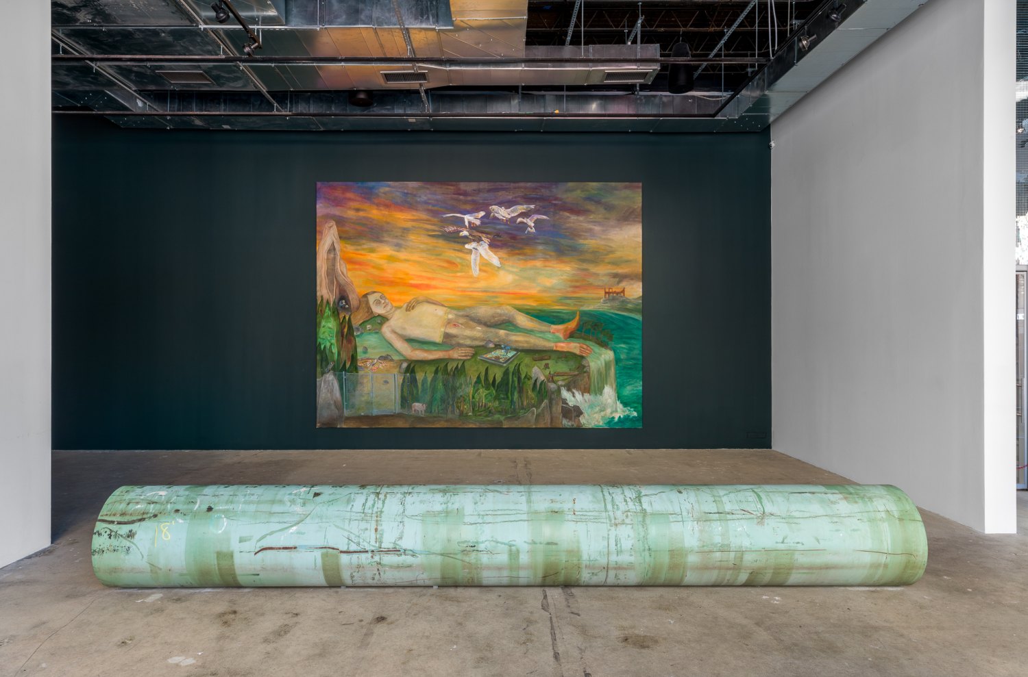 Jill Mulleady Fight-or-Flight Installation view,&nbsp;Swiss Institute Contemporary Art, New York, 2019