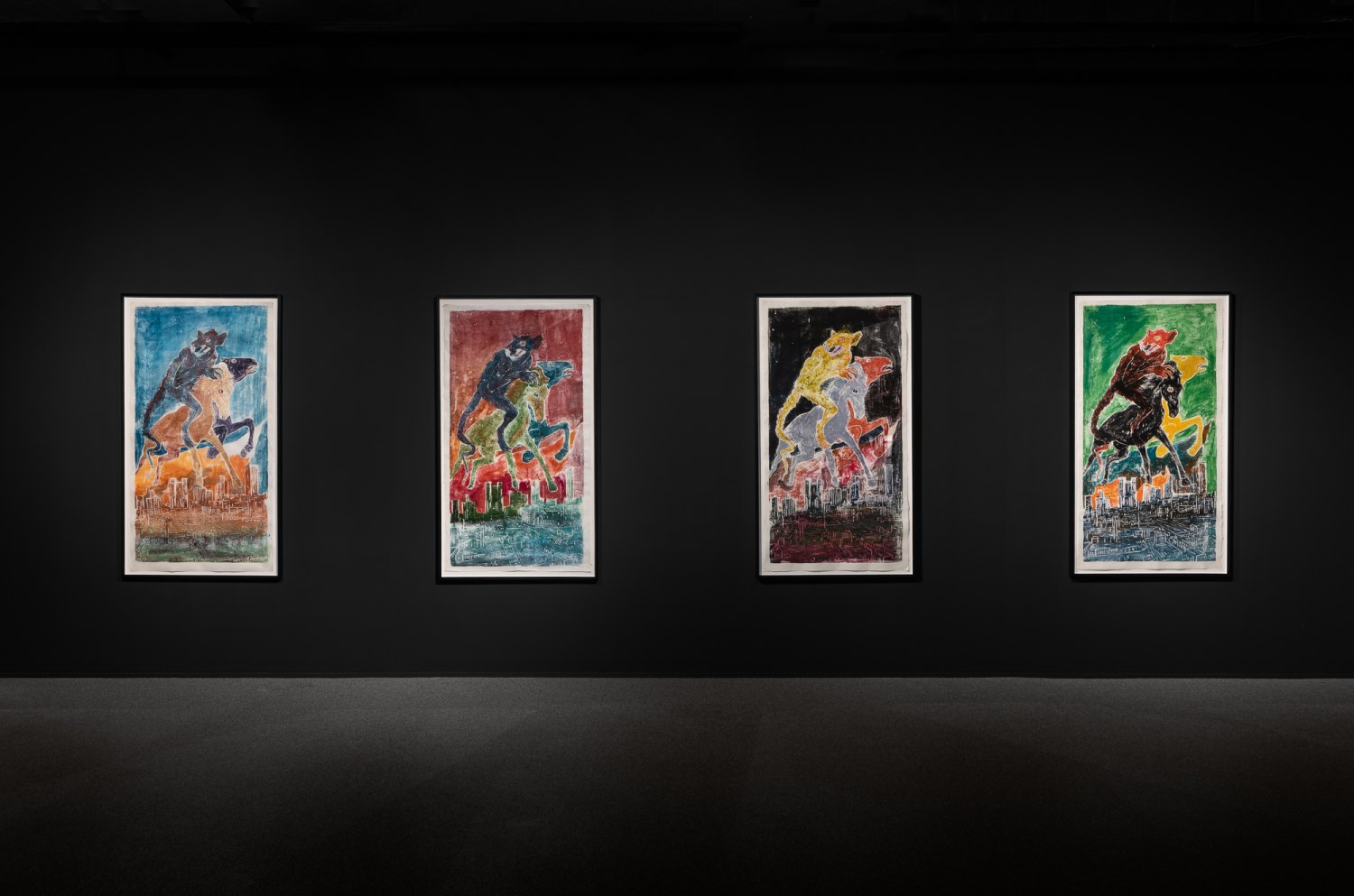 Jill Mulleady Fight-or-Flight Installation view,&nbsp;Swiss Institute Contemporary Art, New York, 2019