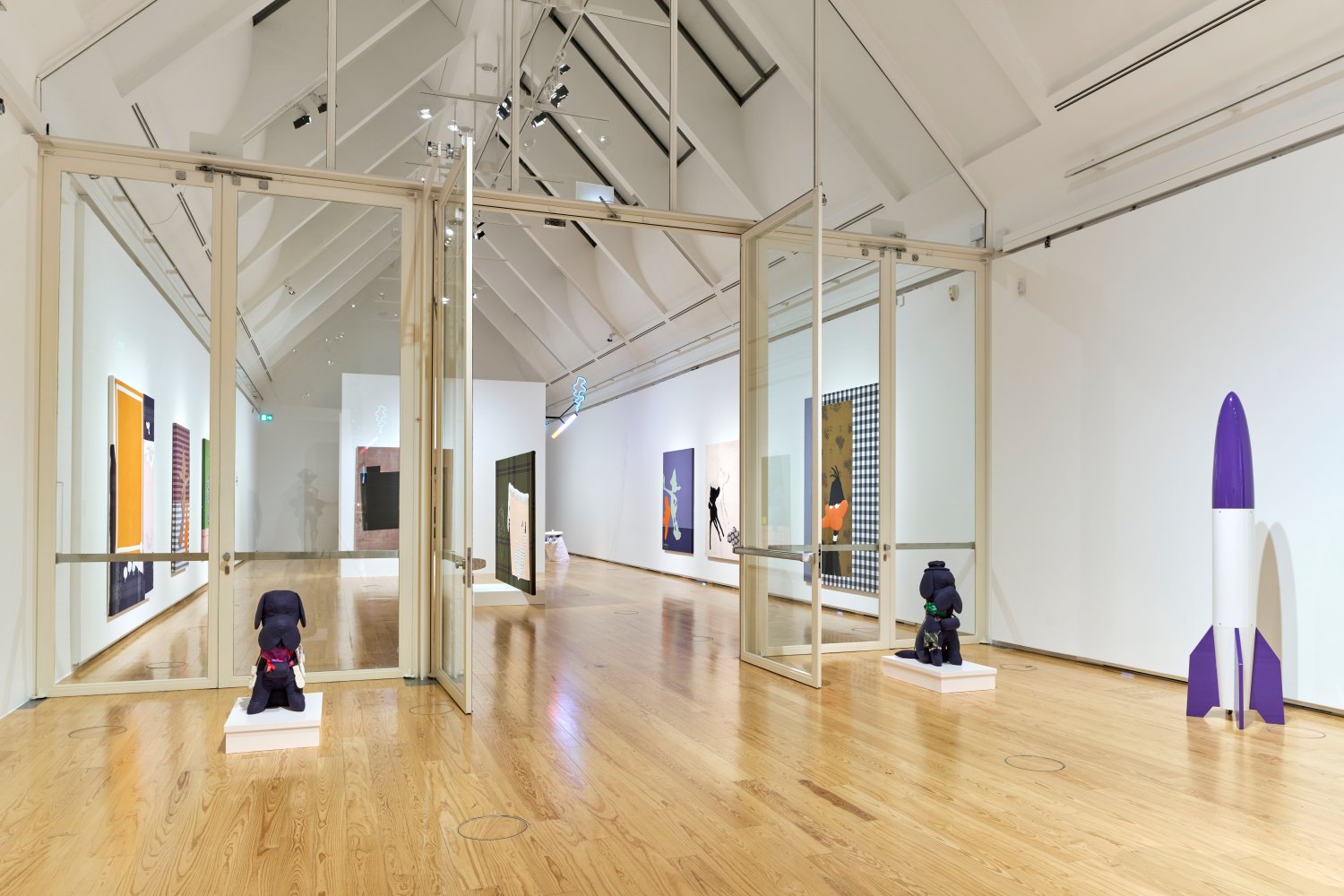 Cosima von Bonin Feelings Installation view, Schirn Kunsthalle, Frankfurt, DE, 2024 