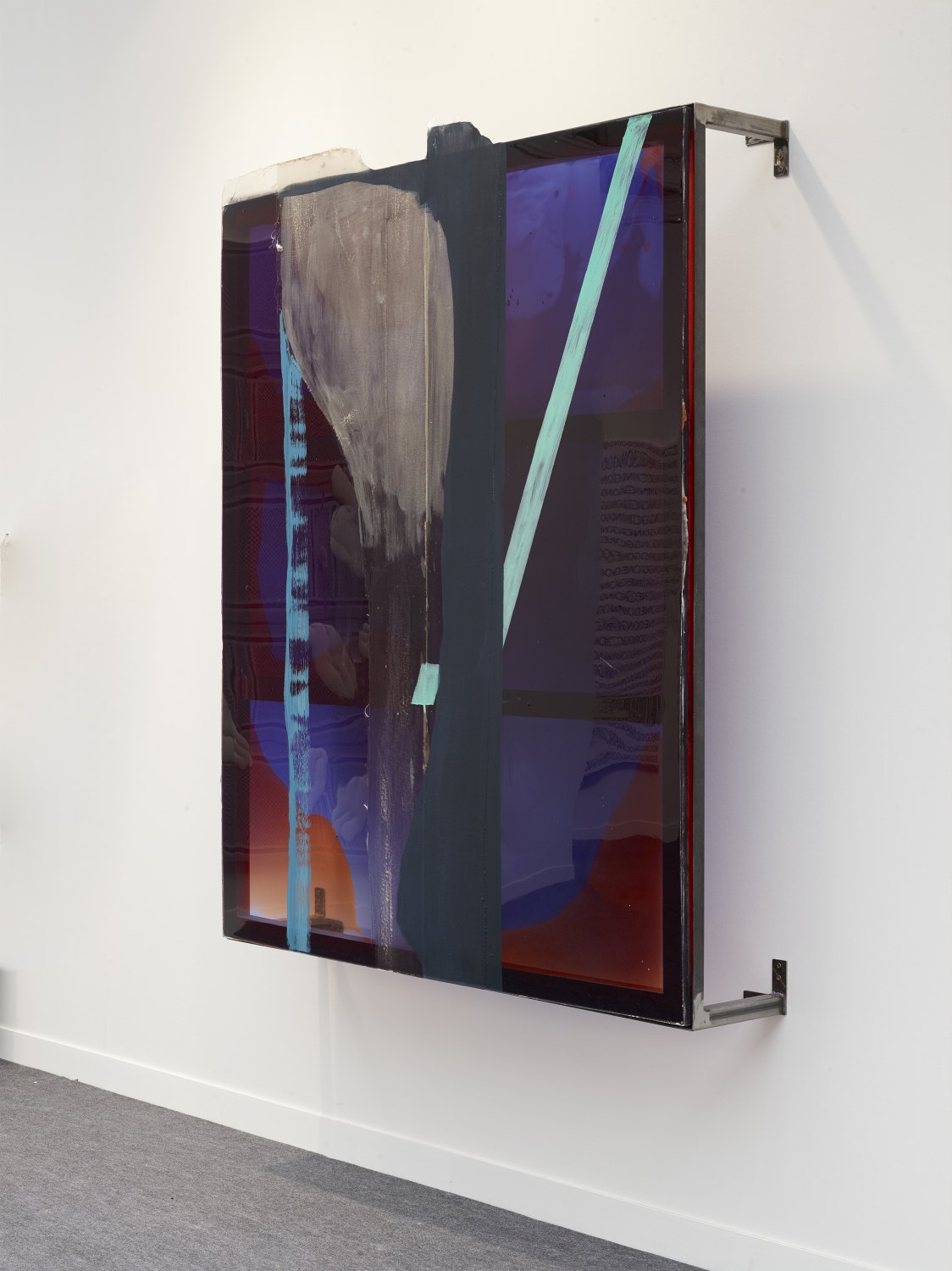 Alex Hubbard Beta Uprising, 2015 Urethane, fiberglass, polyester, resin enamel, 189.9 × 153.7 × 31.8 cm