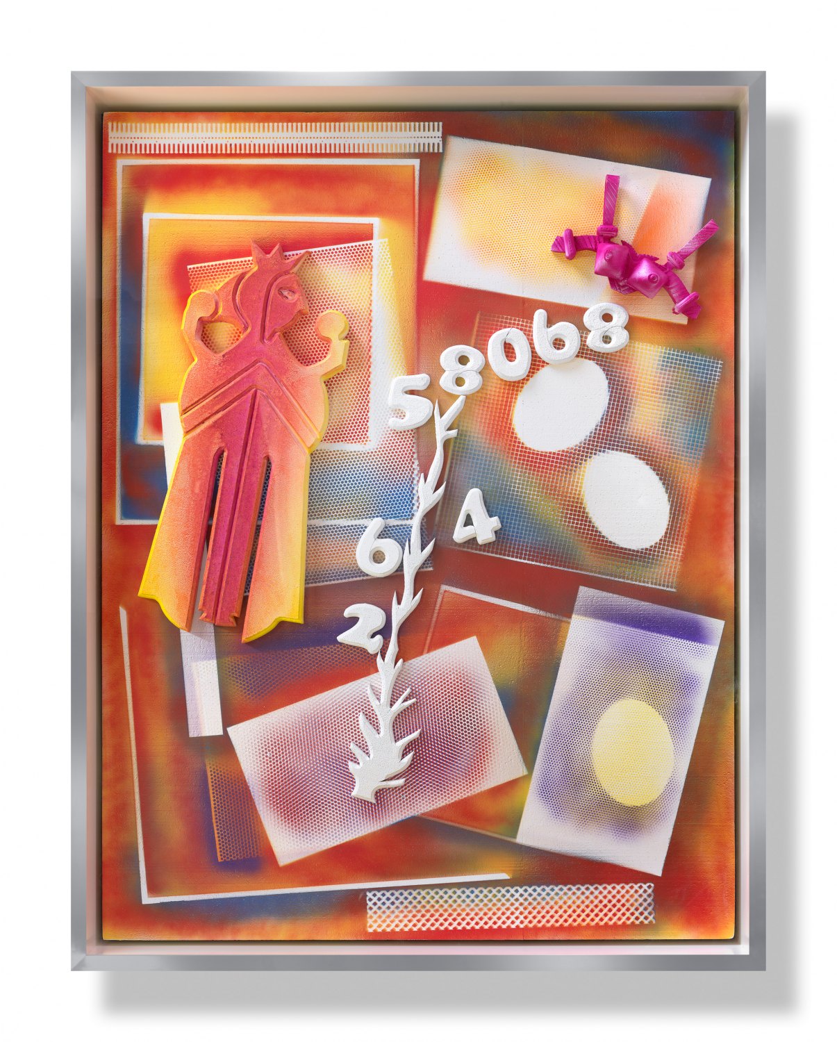 Andreas Slominski   Untitled, 2010    Polystyrene, acrylic paint, 261 × 199 × 30 cm   