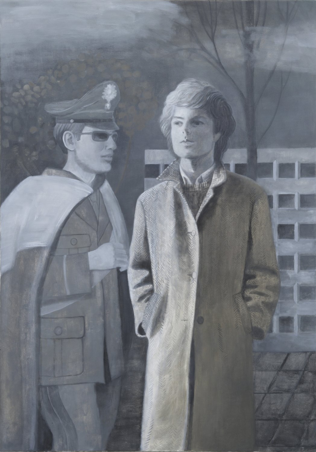 Birgit Megerle   Das Phantom, 2006    Oil on canvas,  150 × 105 cm   