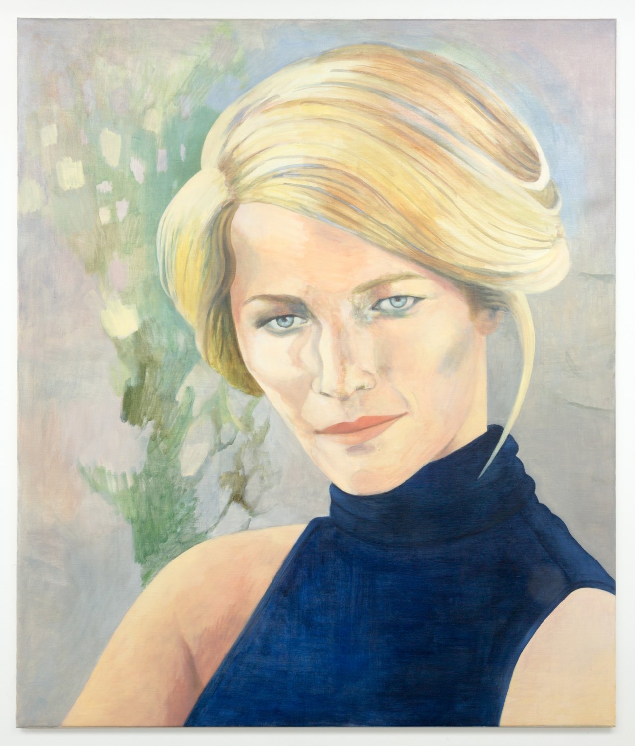 Birgit Megerle   Gaze I, 2015    Oil on canvas,  130 × 110 cm   
