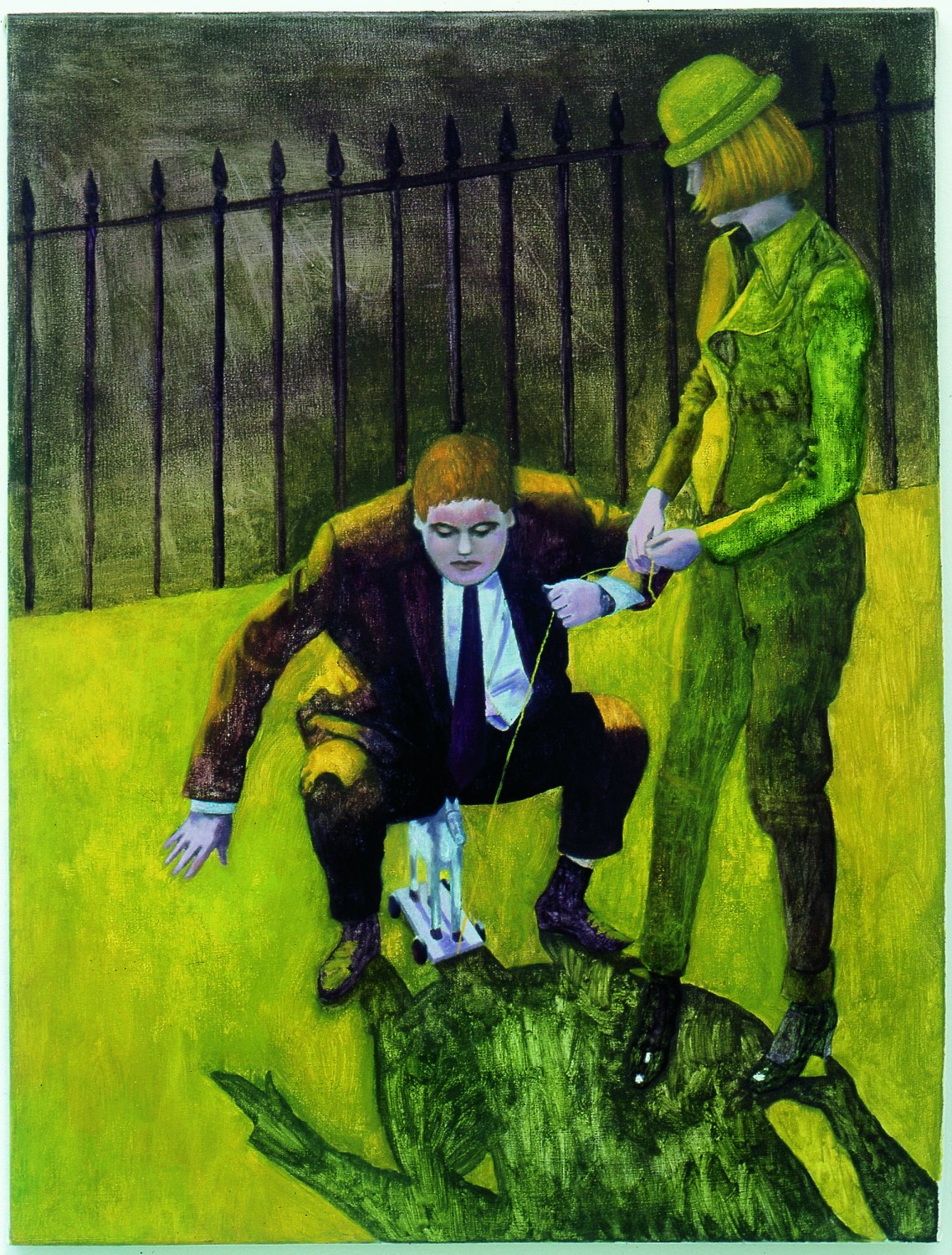 Birgit Megerle   Street Avengers, 2002    Oil on canvas,  80 × 60 cm   