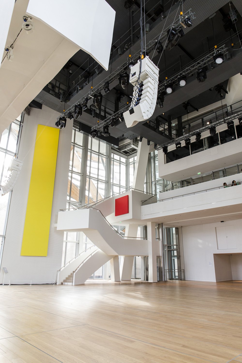 Florian Hecker, Formulation (FVL Project) Installation view, Fondation Louis Vuitton, Paris 2015