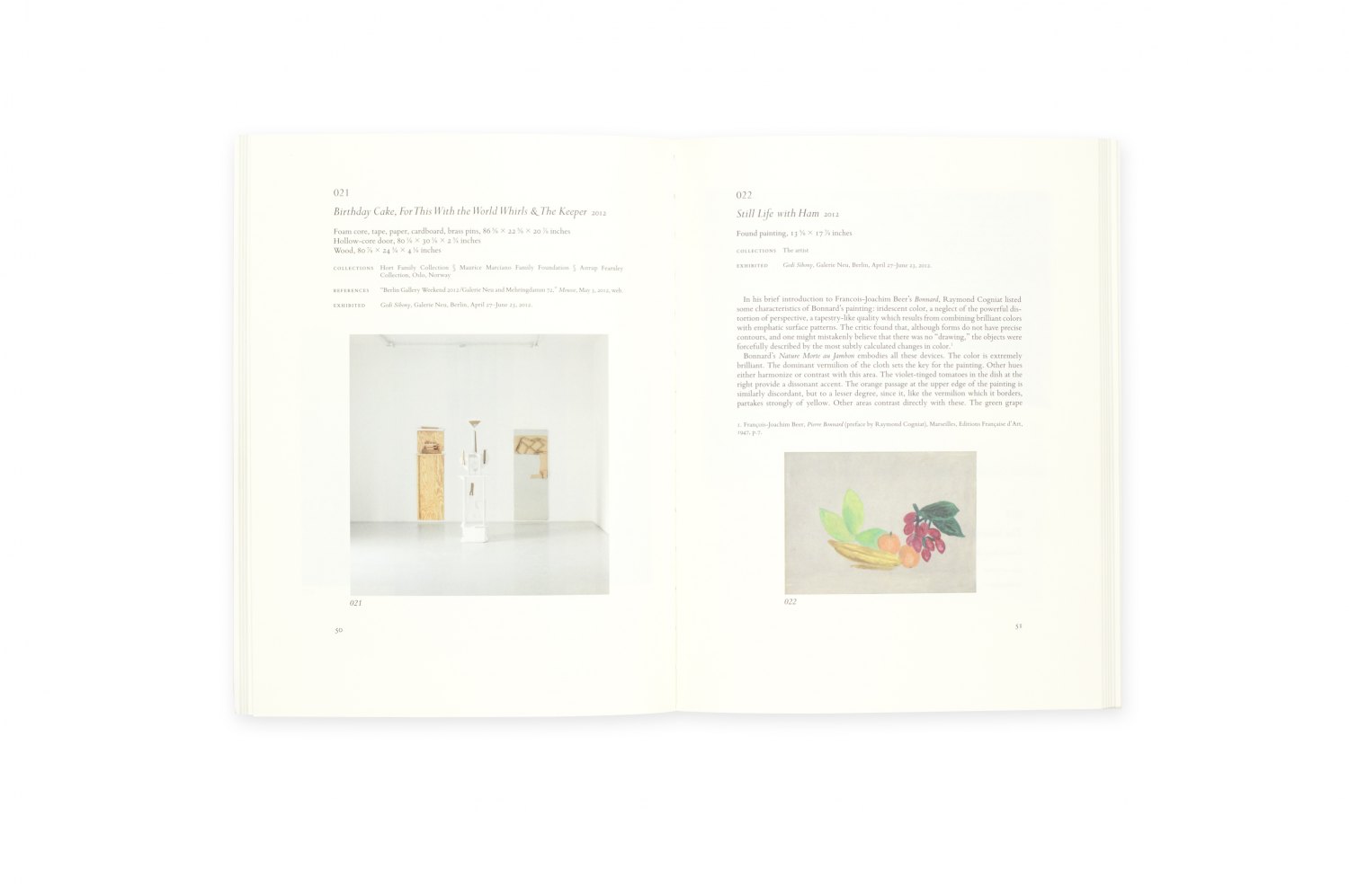 Gedi Sibony, Painting, Drawing & Sculpture: Collected Works. Volume III ed. by Mousse Publishing, Milano 2014, 144 p.  ISBN 978-8-86749-193-3