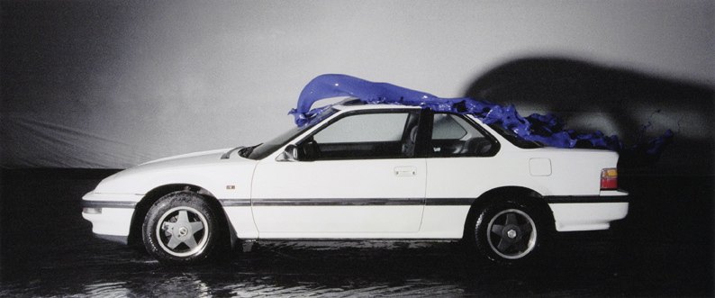 Josephine Pryde   Relax (Blue), 2004    C-print, 130 × 240 cm   