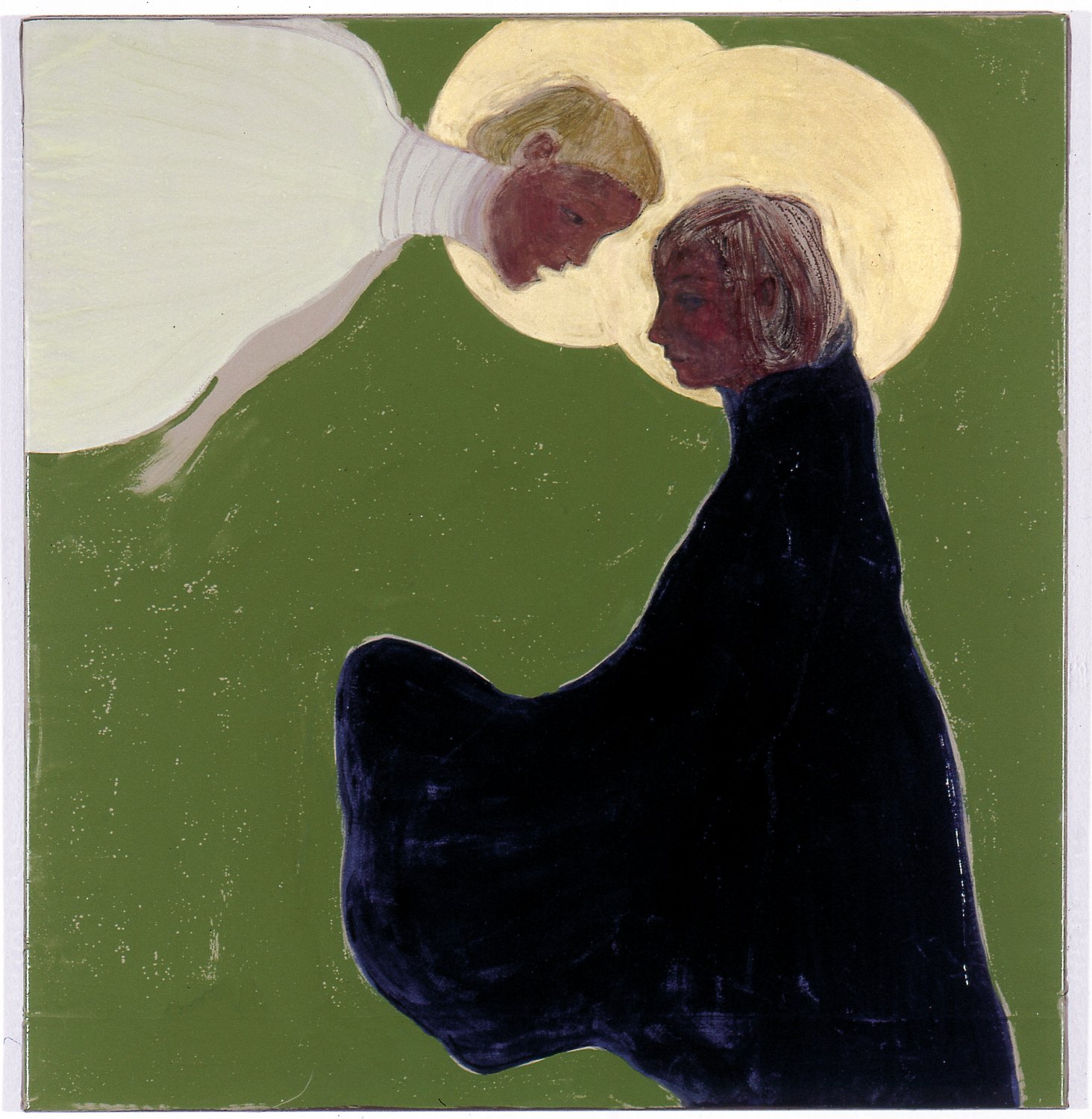 Kai Althoff Untitled, 2004 Oil and varnished paper on fabric, 76 × 72 cm 